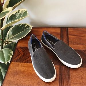 Rothys Steel Grey Slip On Sneaker